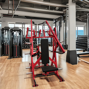 Équipement de fitness commercial : Nouvelle machine de musculation en acier pour press à la poitrine assis et lat pulldown, modèle K-2002 Commercia - Product Image 4