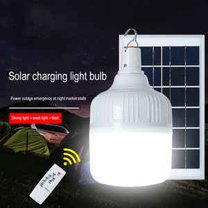 Bombilla Solar Led portátil con Panel Solar para interiores y exteriores, lámpara de emergencia para acampar, senderismo y pesca nocturna - Product Image 2