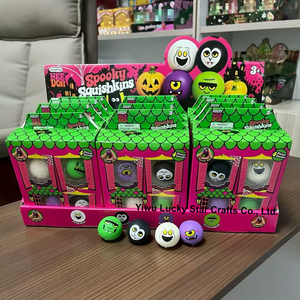 Nuevo Juguete Antiestrés 4 en 1 de Halloween, Casa Embrujada, Juguete de Silicona TPR para Apretar, Squishkins Espeluznantes Needoh para Regalo - Product Image 1