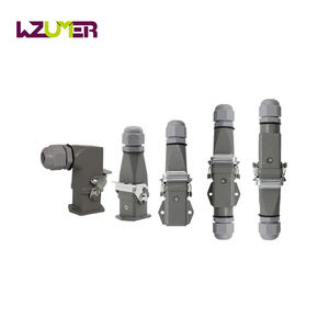 WZUMER IP65 Conector resistente al agua HA Conector resistente 4/5/6/8 pines Carcasas montadas en superficie Conectores rectangulares industriales de alambre - Product Image 2