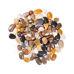 Galets cinq couleurs, pierres lavées de couleur naturelle pour applications industrielles, minéraux - Product Image 1