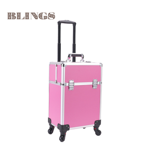 ネイルポリッシュオーガナイザーローリングメイクトロリーケースカスタマイズロゴ低MOQ - Product Image 4