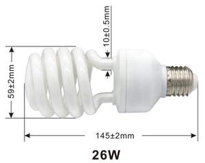 May Mắn Bò Sát 26W Uvb 10.0 Nhỏ Gọn Huỳnh Quang Uvb Đèn 100 150 200 Với Nhựa Và Vật Liệu Thủy Tinh - Product Image 5