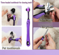 Fournitures pour animaux de compagnie, ensemble d'outils de toilettage pour chats professionnels 9 en 1, kit de toilettage pour chiens