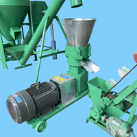 Les fermes utilisent des machines à granulés manuelles de petite taille pour la production d'aliments pour volailles et bétail, destinées aux élevages avicoles et bovins.