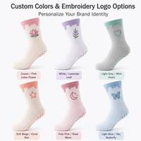 Chaussettes de yoga en bambou personnalisées, antidérapantes, avec grip en silicone, pour Pilates, Barre, femmes, vente en gros