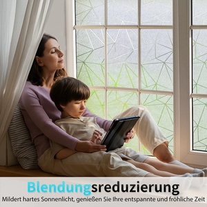 <span class=keywords><strong>Film</strong></span> de fenêtre <span class=keywords><strong>opaque</strong></span> en PVC, motif triangulaire, adhésion électrostatique, protection UV, <span class=keywords><strong>film</strong></span> décoratif pour l'intimité - Product Image 3