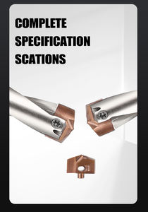 Forets à couronne indexables CNC 3D/5D/8D/10D à refroidissement interne pour perçage de trous profonds - Barre de perçage haute performance - Product Image 4