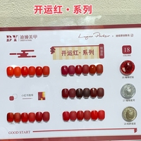 ZRKGEL Vernis Gel Rouge Haute Pigmentation Sans TPO & HEMA, Couleur Professionnelle pour Ongles de Salon, Vente en Gros, Fabricant de Marque Privée