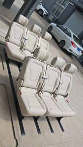 Siège banquette en cuir de luxe beige noir classique 2022, ajustement parfait pour <span class=keywords><strong>Mercedes</strong></span> Vito V Class <span class=keywords><strong>Sprinter</strong></span> <span class=keywords><strong>Van</strong></span> - Product Image 5