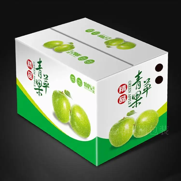 New design Cheap Wholesale Order Accepted Fruit Box Packing Used, Custom Printed Banana Carton Box G006