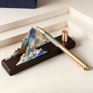 Luxury High-quality Metal Gel <b>Pen</b> Sets with Custom logo High-end Desk <b>Pen</b> with Gift <b>Box</b> Promotional Business Gifts for Corporate - Product Image 3