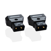 Connecteur D-Tap Prise Jack pour l'alimentation photographique pour le câble d'alimentation du caméscope V-Mount DSLR Anton Camera Battery Male d-tap Plug