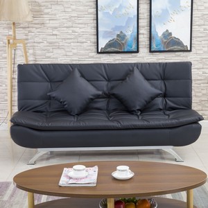Sofá Cama Convertible de Estilo Nórdico que Ahorra Espacio, con Colchón de Látex de Doble Capa y Tela Fácil de Limpiar para Hogares Pequeños - Product Image 3