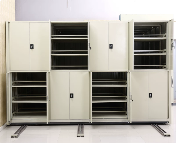 Space-Saving High-Density Mobile Shelving System - Customize Smart Compactor to Maximize Floor Space