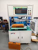Nouvelle machine de soudage par points à résistance CNC semi-automatique à axe XY de qualité industrielle haute précision pour batteries au lithium 18650/21700