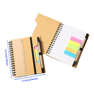 Bloc de Notas Adhesivas Personalizadas con Regla, Papelería Bonita, Mis Favoritos de GemFully - Product Image 1