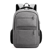 Sac à dos de grande capacité, vente directe d'usine personnalisée, sac d'école de loisirs pour étudiants, sac d'affaires pour hommes, document, ordinateur 15,6 pouces