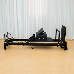 Moldeador de cuerpo de aleación de aluminio, cama central, equipo de Yoga para Fitness, Pilates, moldeador de cuerpo, marco de cama de Metal, sistema automático de retracción de cuerda - Product Image 1