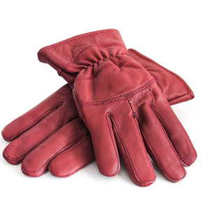 Outdoor Windproof Warm Leather Plain Fashion <b>Gloves</b> High Quality Custom OEM Women's Winter Travel Party Daily Wear - Product Image 1