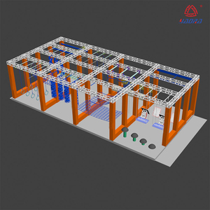 Phiêu lưu công viên Tập Thể Dục Đào Tạo thiết bị tập thể dục hợp kim nhôm giàn trong nhà Mỹ NINJA CHIẾN BINH trở ngại trẻ em người lớn - Product Image 4