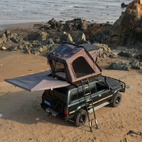 Tente de toit rigide en aluminium Virgin Wing X05 pour 4 personnes, toutes saisons, 4x4, tout-terrain, camping en plein air, ouverture automatique rapide, triple