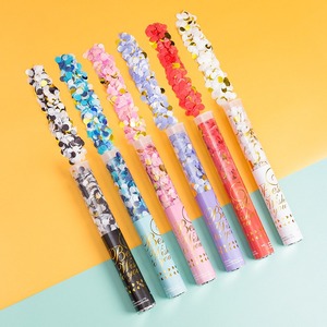 Nuova Cannella Sparacoriandoli in PVC Trasparente con Paillettes Rotonde Colorate, Lussuosa Sparacoriandoli Portatile per Feste con Coriandoli Ricchi, Effetto Visivo Eccezionale - Product Image 2