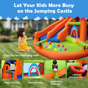Casa Inflable Mini con Piscina de Pelotas, Ecológica, de Nailon, con Certificación CE, Capacidad para 5-8 Personas, Ideal para Fiestas de Cumpleaños Infantiles - Product Image 3