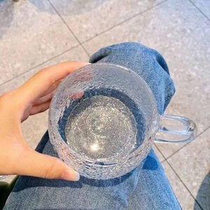 Tasse à café en verre mignonne grande capacité avec poignée et couvercle en silicone 3D motif ours – Offre spéciale - Product Image 4