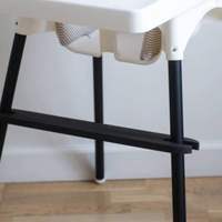 4 bandes adhésives en bambou pour chaise haute Antilop Autocollants décoratifs pour chaise haute de bébé