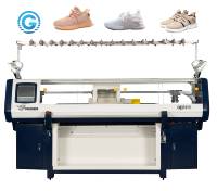 Machine à tricoter pour empeignes de chaussures en maille 3D Flyknit, volume annuel de production de 20 000 unités