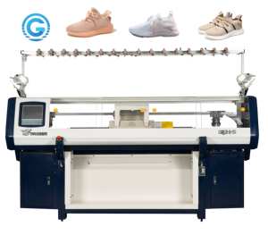 Machine à tricoter pour empeignes de chaussures en maille 3D Flyknit, volume annuel de production de 20 000 unités - Product Image 1
