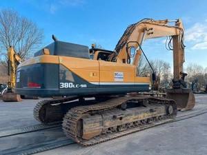 รถขุดตีนตะขาบมัลติฟังก์ชั่นยี่ห้อฮุนได รุ่น HX220HD ของแท้จากเกาหลี ใช้เครื่องยนต์ยันม่าร์ ประสิทธิภาพสูง พร้อมปั๊มเกียร์และลูกปืนคุณภาพดี - Product Image 5