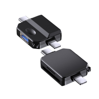 Offre Spéciale 5 en 1 lecteurs de cartes Micro USB Type-C adaptateur OTG prise en charge carte SD et lecteur de carte TF pour téléphone