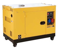 Générateur diesel insonorisé 50 Hz à refroidissement par air, 2 cylindres, 12 kW/15 kVA