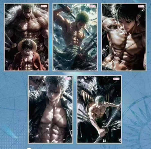 Tarjetas Coleccionables de Anime ONE PIECE, Tarjetas Raras de Shanks, <span class=keywords><strong>Nico</strong></span> Robin, Boa Hancock, Juego de Cartas, Juguetes de Arte para Niños - Product Image 2