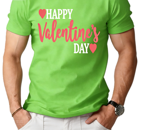 <span class=keywords><strong>T</strong></span>-<span class=keywords><strong>shirt</strong></span> con grafica a forma di cuore con tipografia per la festa di San Valentino, regalo romantico per coppie innamorate - Product Image 5