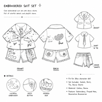 Vêtements de poupée personnalisés en gros OEM/ODM pour tenues de poupées BJD en coton