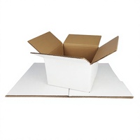 Boîtes d'expédition et de déménagement en carton ondulé recyclable, grand format, avec logo personnalisé imprimé, pour articles de boisson et éponges