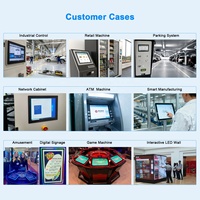 15.6" Monitor Embedded Mount Resistive Touch Screen DVI 8-21.5" 1280x1024 OEM Business Series 1-Year Warranty