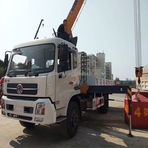 DONGFENG TIANJIN 4x2 4x4 6 roues RHD 8T <span class=keywords><strong>camion</strong></span> à <span class=keywords><strong>benne</strong></span> basculante avec <span class=keywords><strong>grue</strong></span> <span class=keywords><strong>camion</strong></span> à <span class=keywords><strong>grue</strong></span> monté sur <span class=keywords><strong>camion</strong></span> à <span class=keywords><strong>grue</strong></span> - Product Image 1