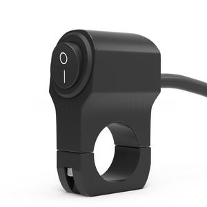 Accessoires pour motos, interrupteur de moto, interrupteur de phare en alliage d'aluminium, interrupteur d'alimentation pour projecteur LED stroboscopique - Product Image 1