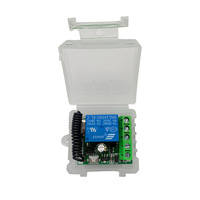 10A interrupteur à distance Rf 433MHz émetteur et récepteur interrupteur de télécommande sans fil dc 12v interrupteur de commande de moteur à distance