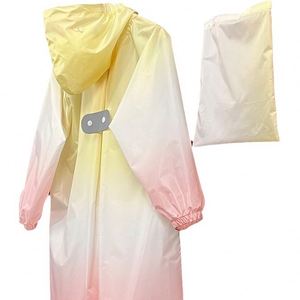 Nouvelle veste de pluie légère et respirante pour enfants, poncho pour garçons et filles de maternelle, pour les grands enfants, pour le camping et la randonnée - Product Image 1