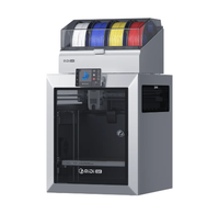 Nouvelle imprimante 3D de bureau tout-en-un QIDI Q2 Combo avec chambre fermée, haute vitesse, nivellement automatique, impression multi-couleurs PLA industrielle