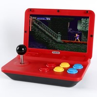 Console de jeu vidéo portable pliable A13 de 10,1 pouces, très vendue, console de jeu vidéo portable pour la maison, console de jeu d'arcade A13