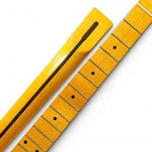 Mástil de guitarra estilo TL de 21 trastes, color vintage, de arce canadiense, personalizado al por mayor - Product Image 1