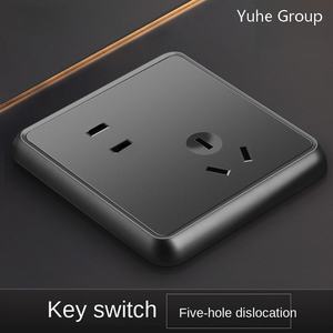 Interruptor de Pared Empotrado con Panel Táctil Doble Tipo Tecla de Piano, 10A, 1/2 Salida, para el Hogar - Product Image 4