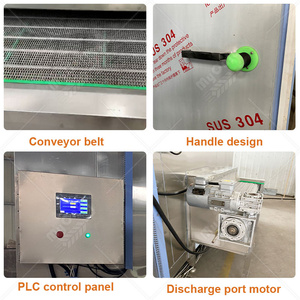 Congélateur tunnel industriel MY de 3 tonnes pour framboises IQF en acier inoxydable - Product Image 4
