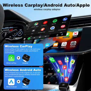 Adaptador Inalámbrico CarPlay 2 en 1 Fuallwin OEM con Soporte para IOS 11/12/13, WiFi de Doble Banda, Ajuste Universal - Product Image 2
